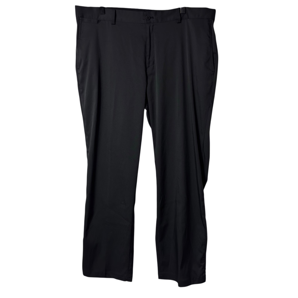 NIKE GOLF DRI-FIT MEN BLACK DRESS CASUAL PANTS SIZE 38X30